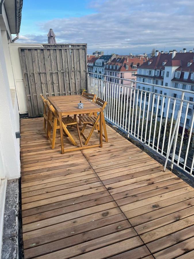Le Brasilia - Appartement Neuf Pour 4 Personnes Avec Terrasse Страсбург Экстерьер фото